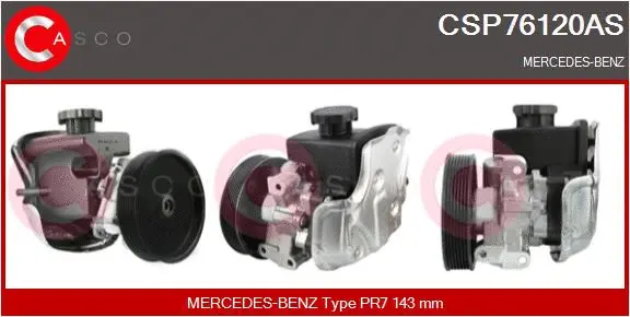 Hydraulic Pump, steering (CSP76120AS)