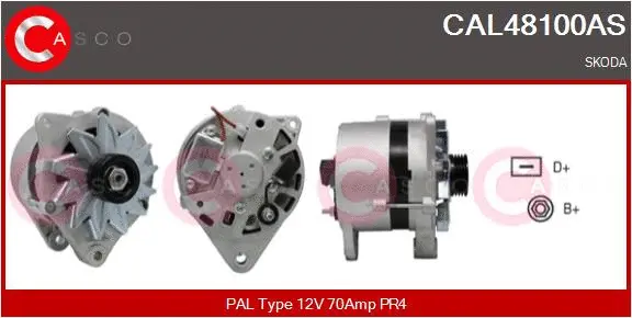 Alternator (CAL48100AS)