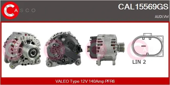 Alternator (CAL15569GS)