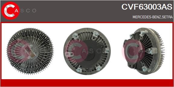 Clutch, radiator fan (CVF63003AS)
