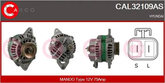 Alternator (CAL32109AS)