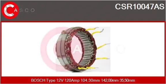 Stator, alternator (CSR10047AS)