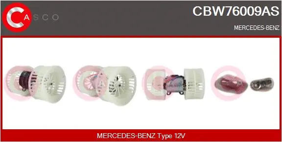 Interior Blower (CBW76009AS)