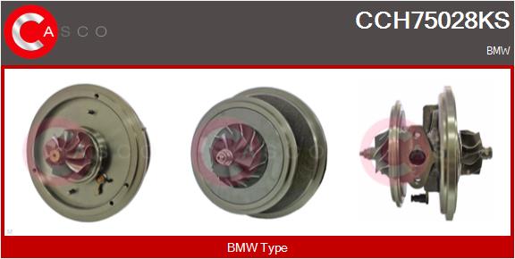 Core assembly, turbocharger (CCH75028KS)