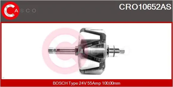 Rotor, alternator (CRO10652AS)