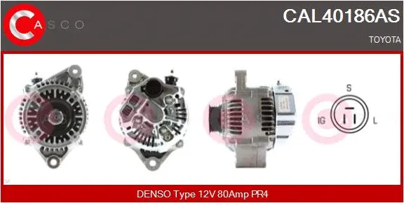 Alternator (CAL40186AS)