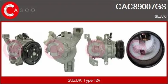 Compressor, air conditioning (CAC89007GS)