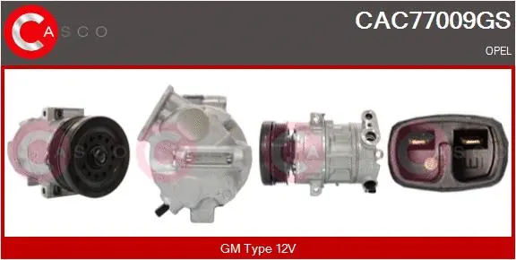 Compressor, air conditioning (CAC77009GS)