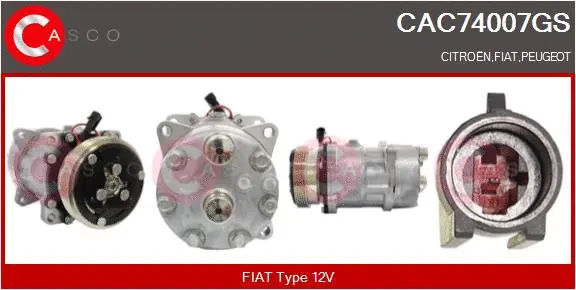 Compressor, air conditioning (CAC74007GS)
