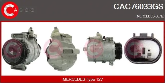 Compressor, air conditioning (CAC76033GS)