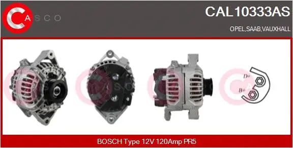 Alternator (CAL10333AS)