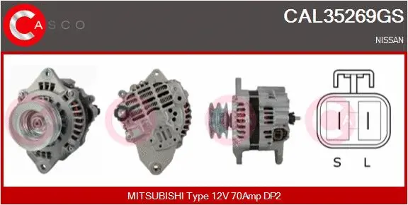 Alternator (CAL35269GS)