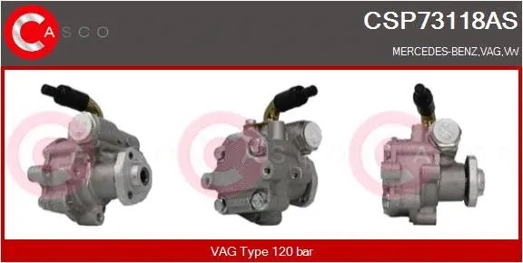 Hydraulic Pump, steering (CSP73118AS)