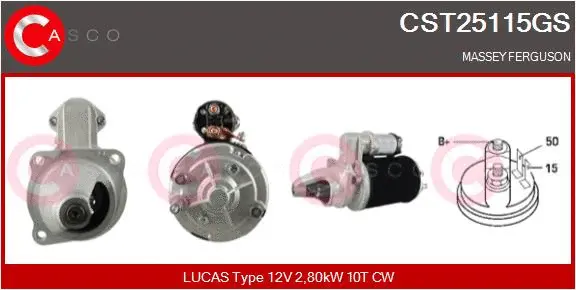 Starter (CST25115GS)
