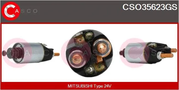 Solenoid Switch, starter (CSO35623GS)