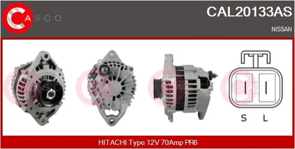 Alternator (CAL20133AS)