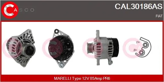 Alternator (CAL30186AS)