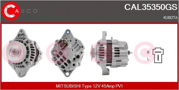 Alternator (CAL35350GS)
