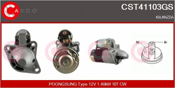 Starter (CST41103GS)