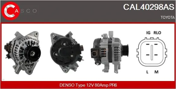 Alternator (CAL40298AS)