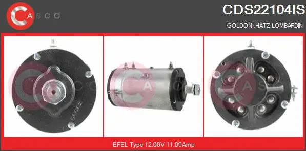 Alternator, starter (CDS22104IS)