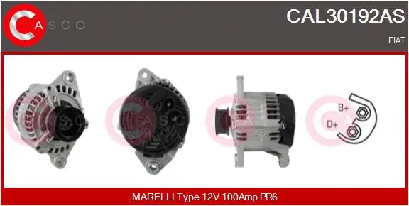 Alternator (CAL30192AS)