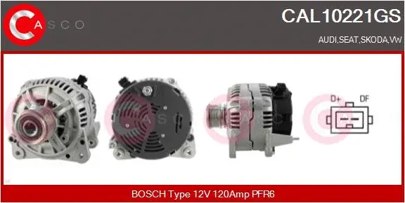 Alternator (CAL10221GS)