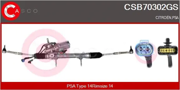 Steering Gear (CSB70302GS)