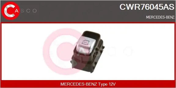 Switch, window regulator (CWR76045AS)