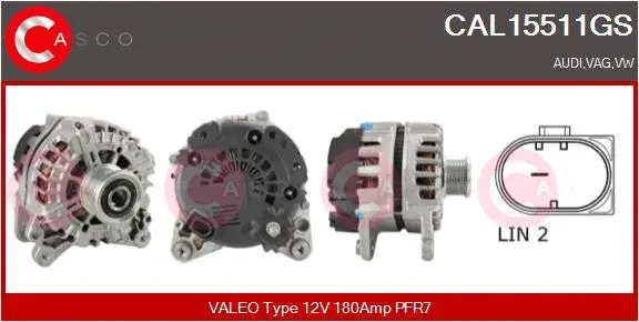 Alternator (CAL15511GS)