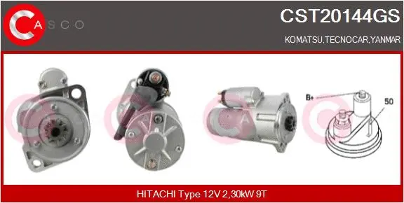 Starter (CST20144GS)