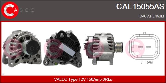 Alternator (CAL15055AS)