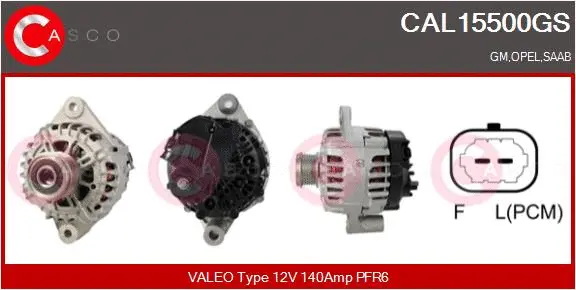 Alternator (CAL15500GS)