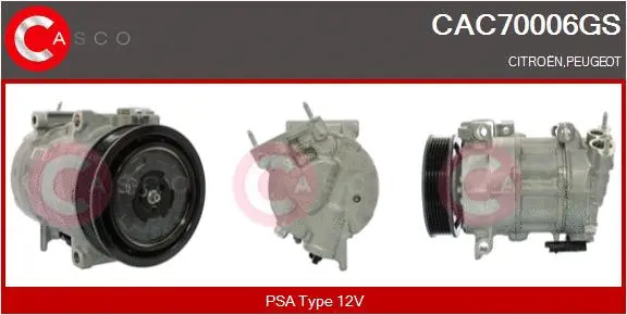 Compressor, air conditioning (CAC70006GS)