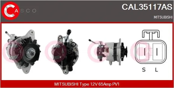 Alternator (CAL35117AS)