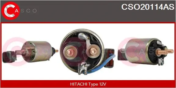 Solenoid Switch, starter (CSO20114AS)