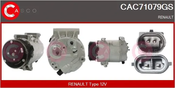 Compressor, air conditioning (CAC71079GS)