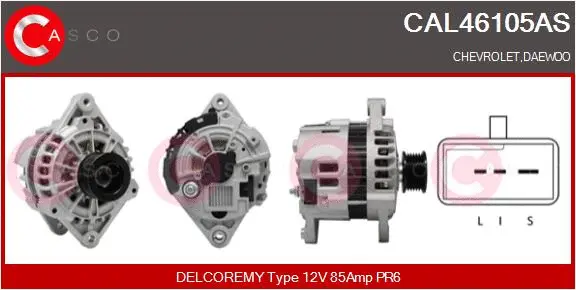 Alternator (CAL46105AS)