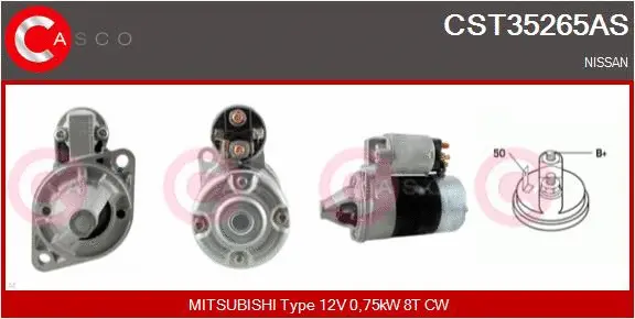 Starter (CST35265AS)
