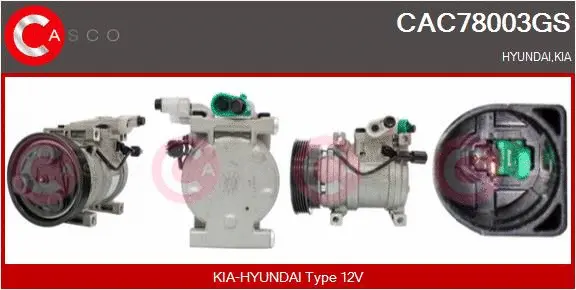 Compressor, air conditioning (CAC78003GS)
