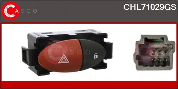 Hazard Warning Light Switch (CHL71029GS)