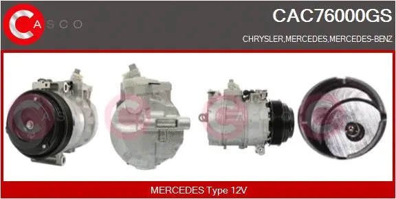 Compressor, air conditioning (CAC76000GS)