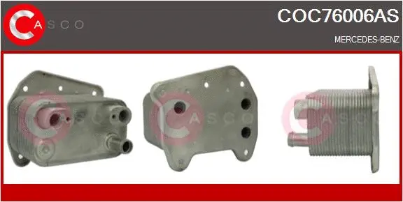 Oil Cooler, engine oil (COC76006AS)