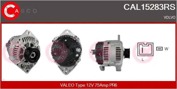 Alternator (CAL15283RS)