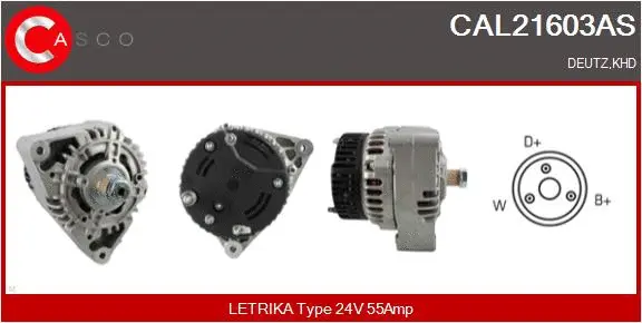 Alternator (CAL21603AS)