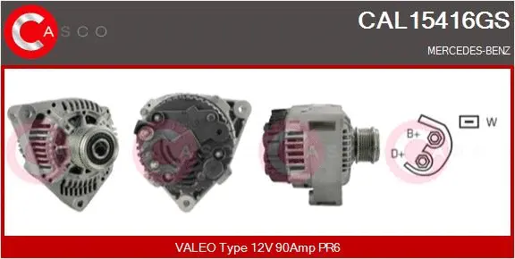 Alternator (CAL15416GS)