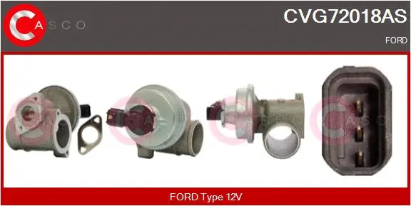 EGR Valve (CVG72018AS)