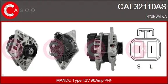 Alternator (CAL32110AS)
