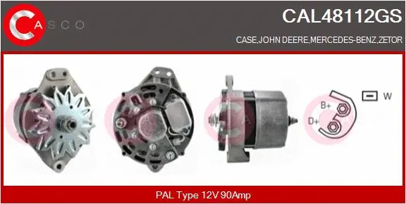 Alternator (CAL48112GS)