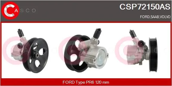 Hydraulic Pump, steering (CSP72150AS)